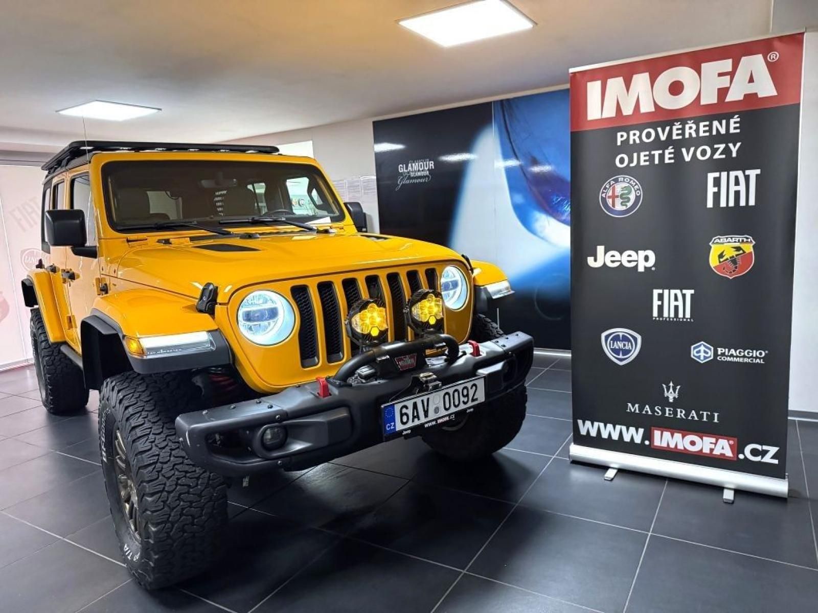 Jeep Wrangler, Unlimited 3,6 V6 4x4 284k AT8 - fotka 2