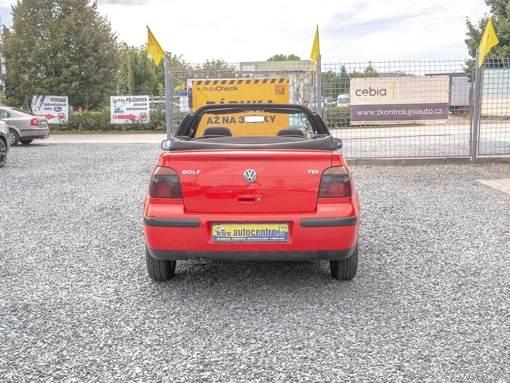 Volkswagen Golf, 1.9TDI 66KW – KABRIO - fotka 6