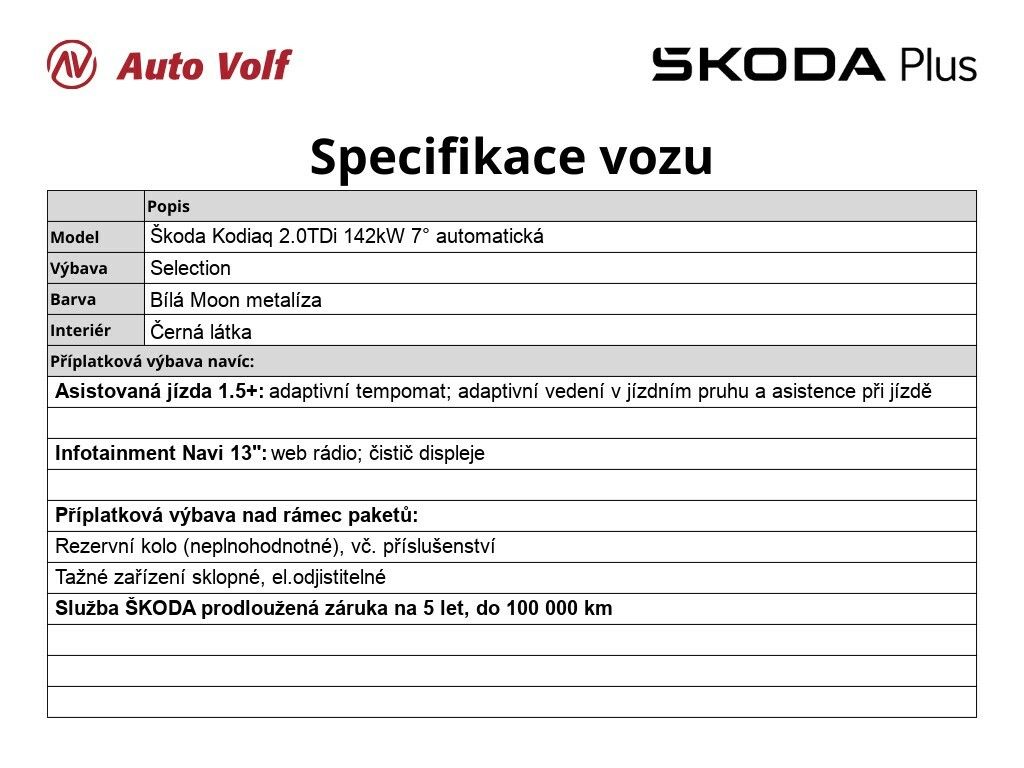 Škoda Kodiaq, Selection 2.0TDi 142kW 4x4 - fotka 2