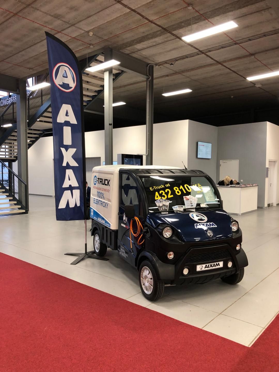 Aixam, e- TRUCK VAN -elektrický