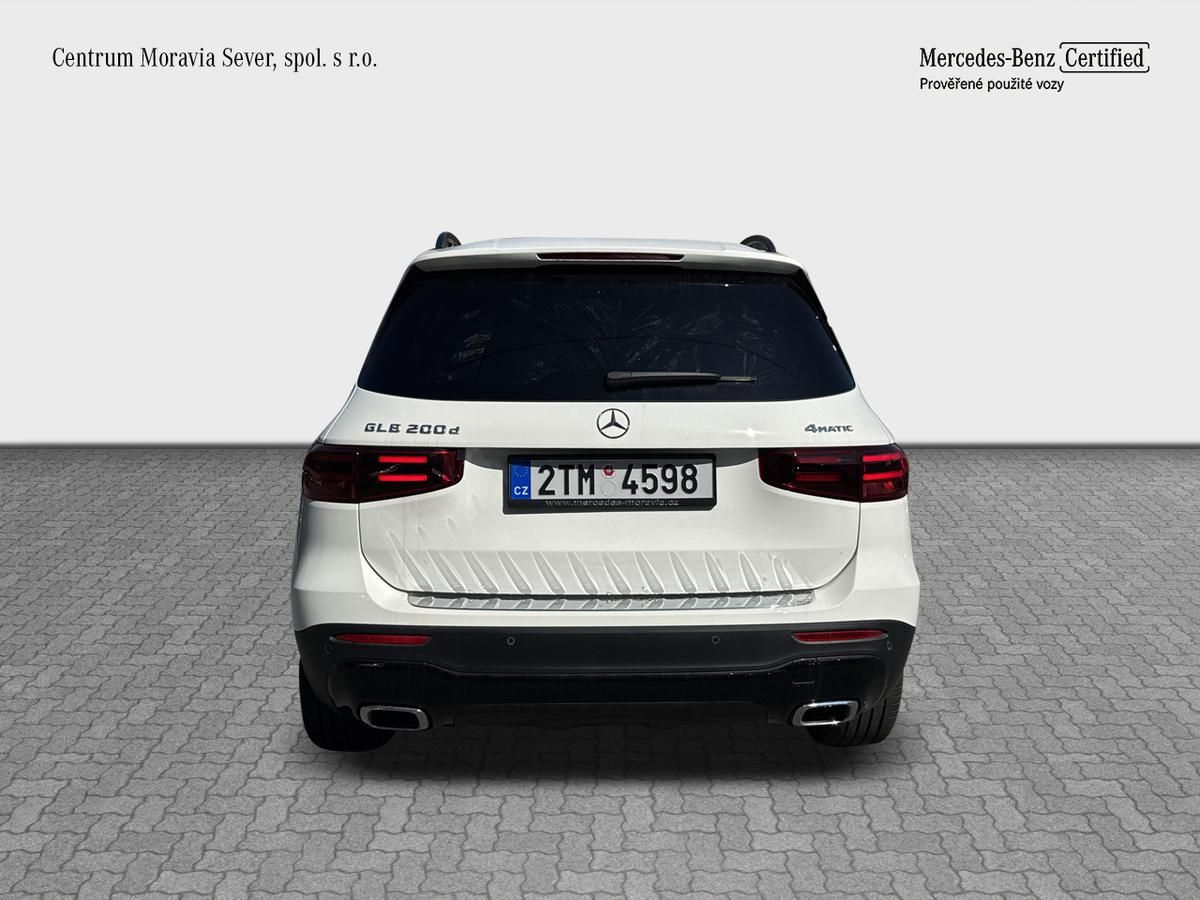 Mercedes-Benz GLB, 200d 4MATIC, CZ, 1.majitel - fotka 4