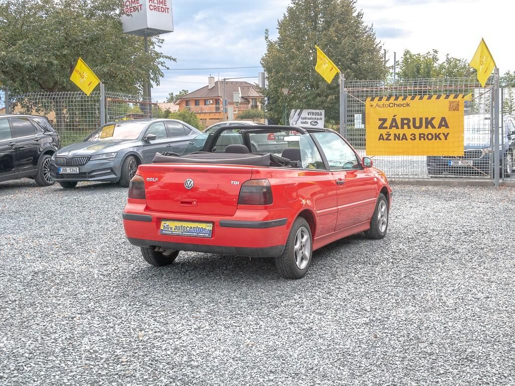 Volkswagen Golf, 1.9TDI 66KW – KABRIO - fotka 5