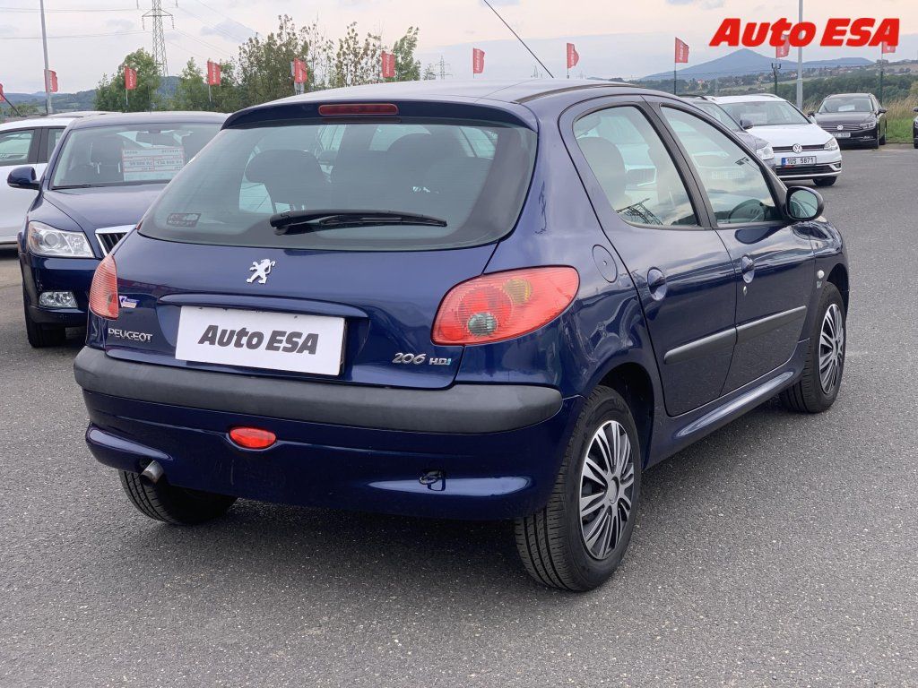 Peugeot 206, 1.4HDi - fotka 6