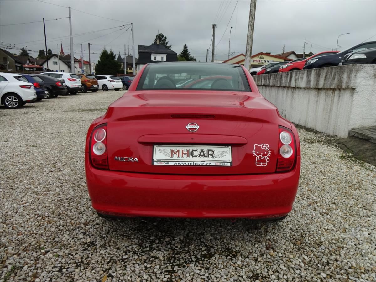 Nissan Micra, 1,6i  CABRIO AUTOMAT - fotka 6