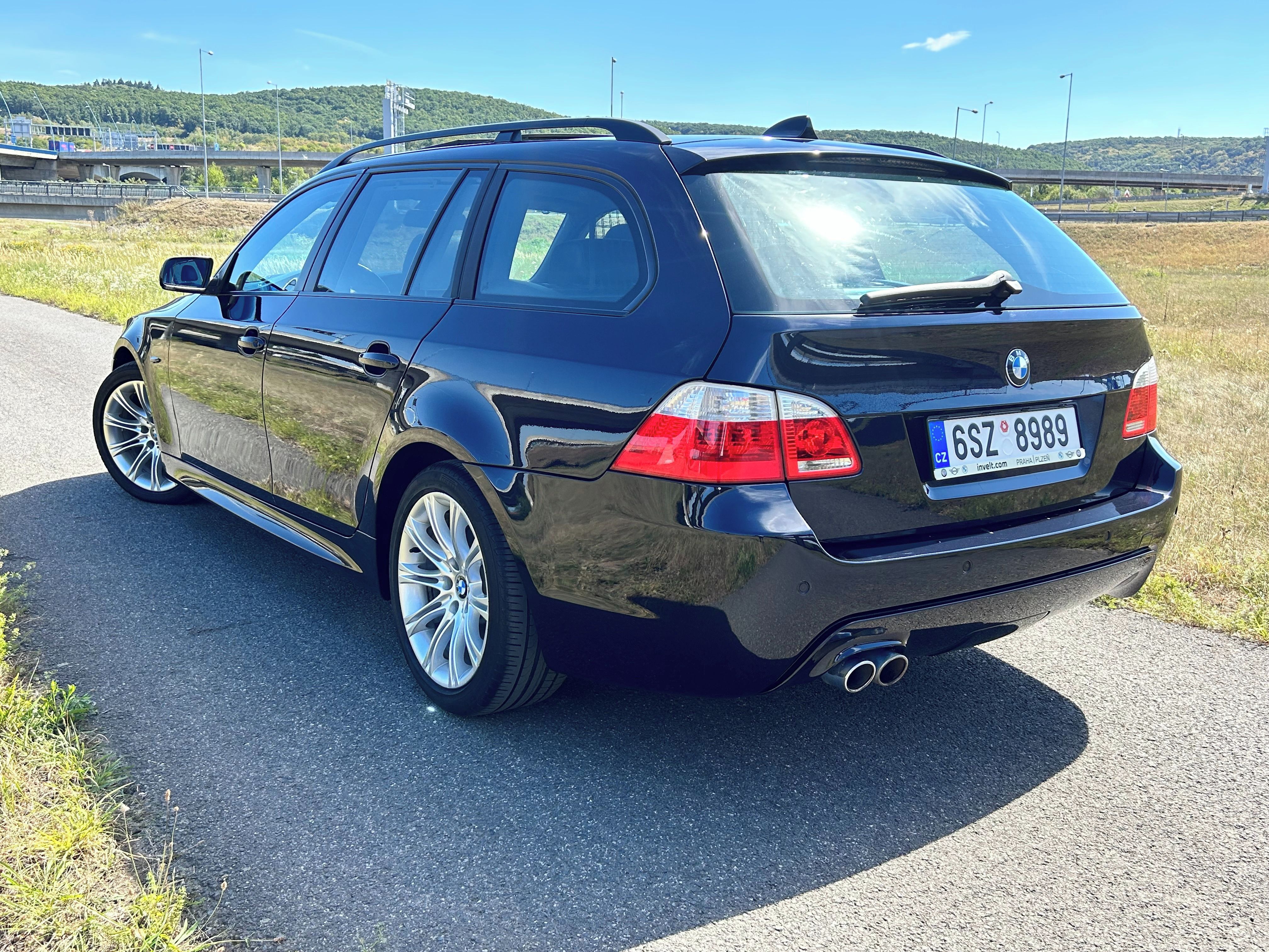 BMW Řada 5, 535d, M paket, Carbonschwarz - fotka 2