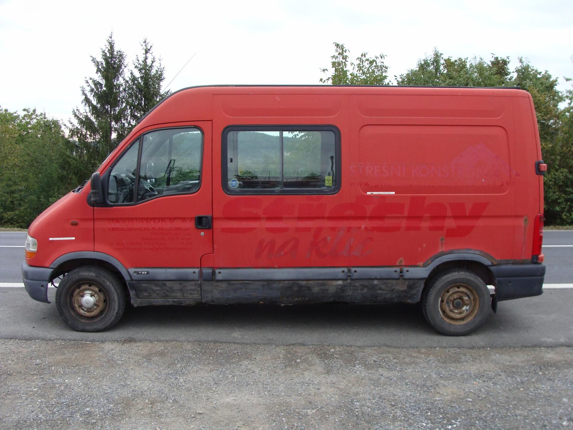 Renault Master, 2.5 D, L2H2, 6 míst,167000 km! - fotka 2