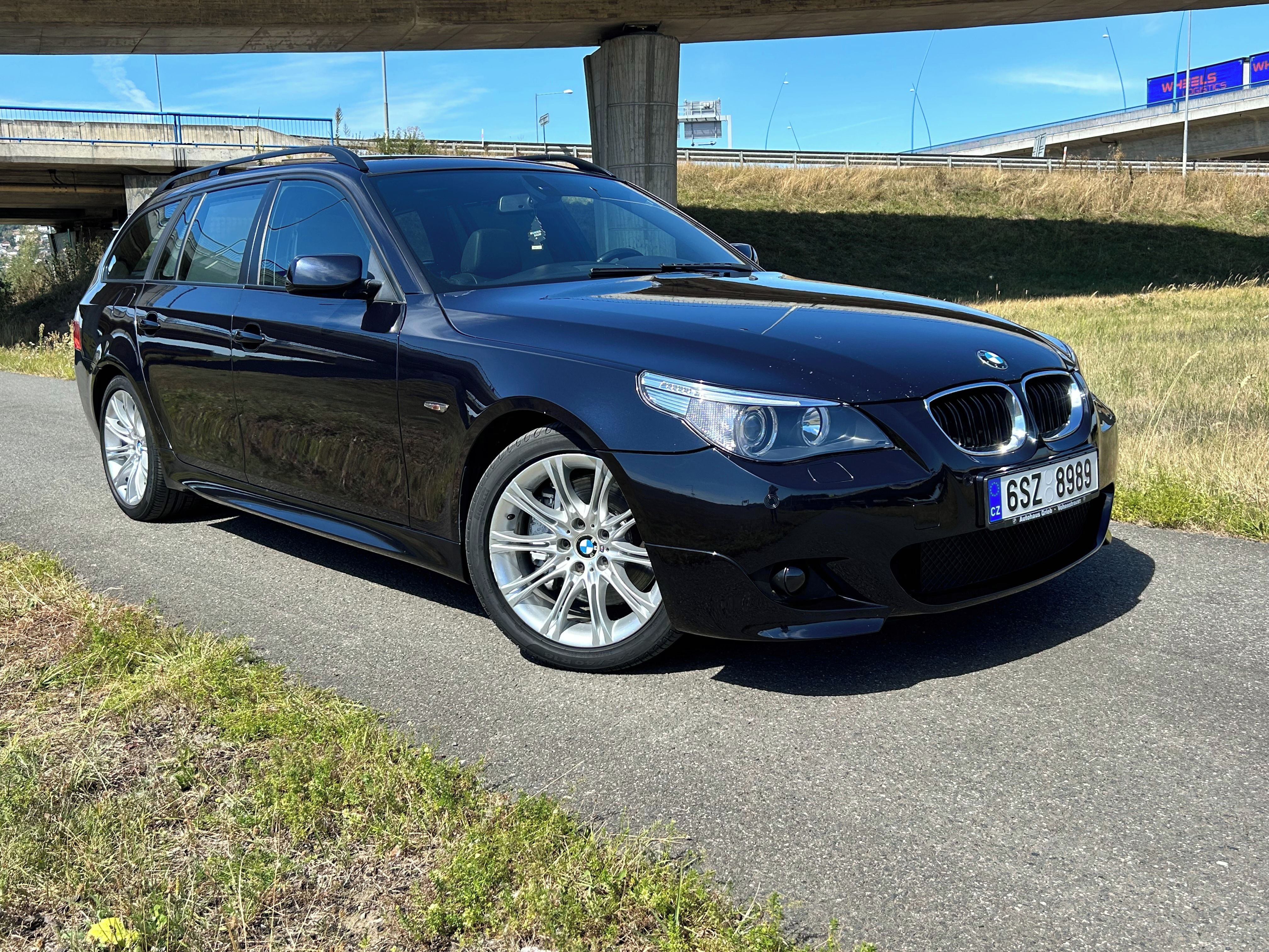 BMW Řada 5, 535d, M paket, Carbonschwarz