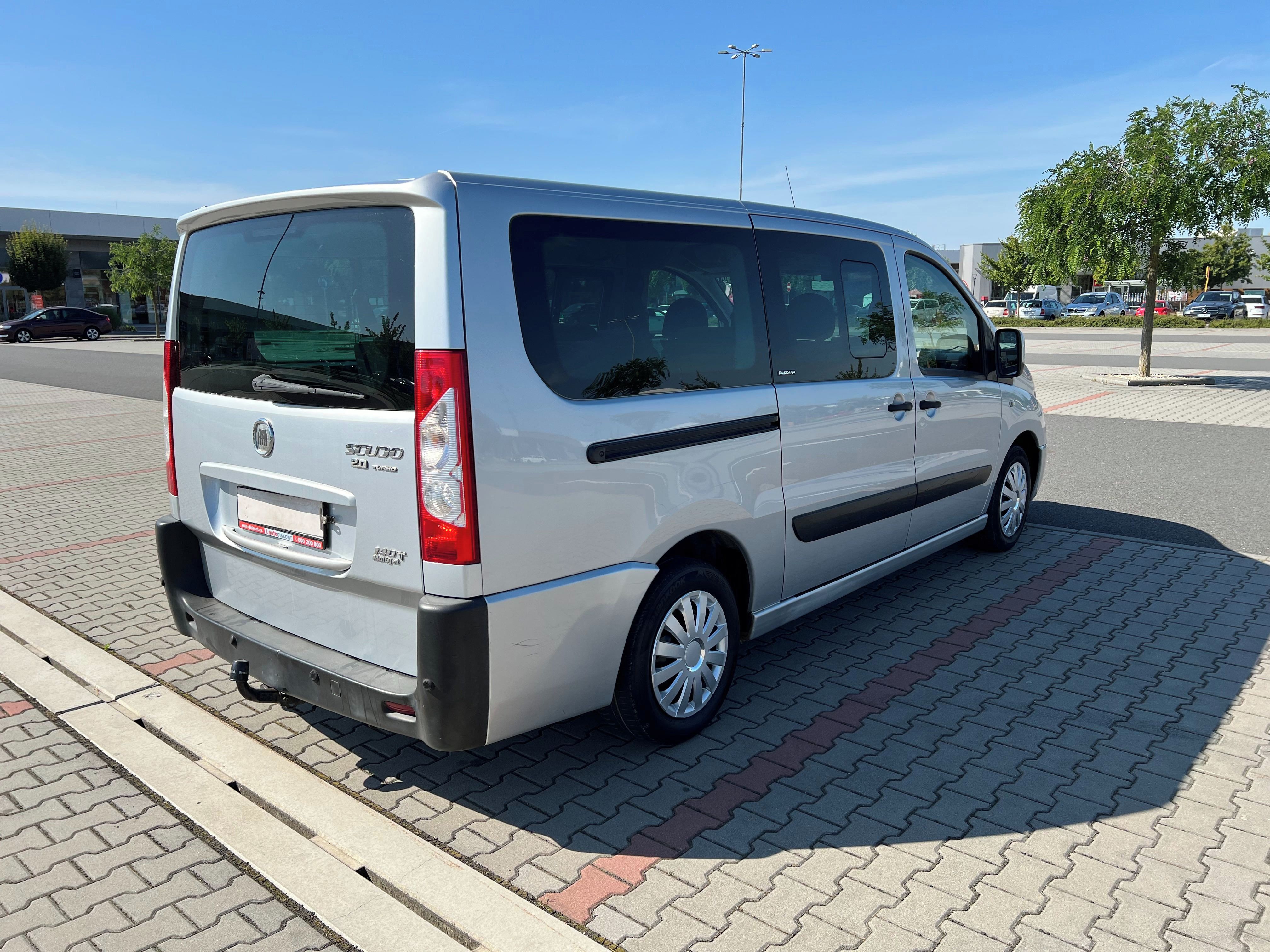 Fiat Scudo, 2.0 JTD 100kw 2 šoupačky 8míst - fotka 3