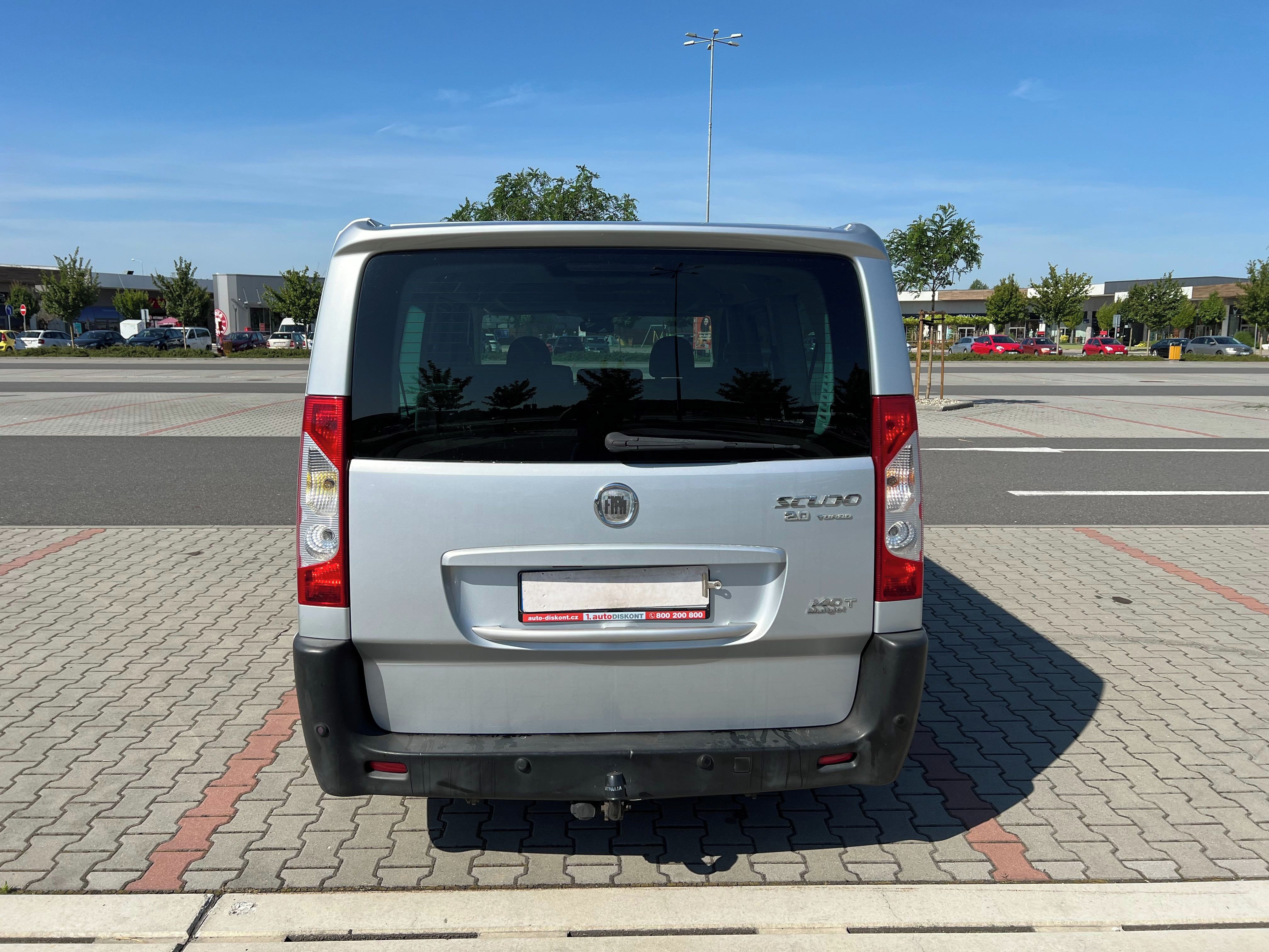 Fiat Scudo, 2.0 JTD 100kw 2 šoupačky 8míst - fotka 4