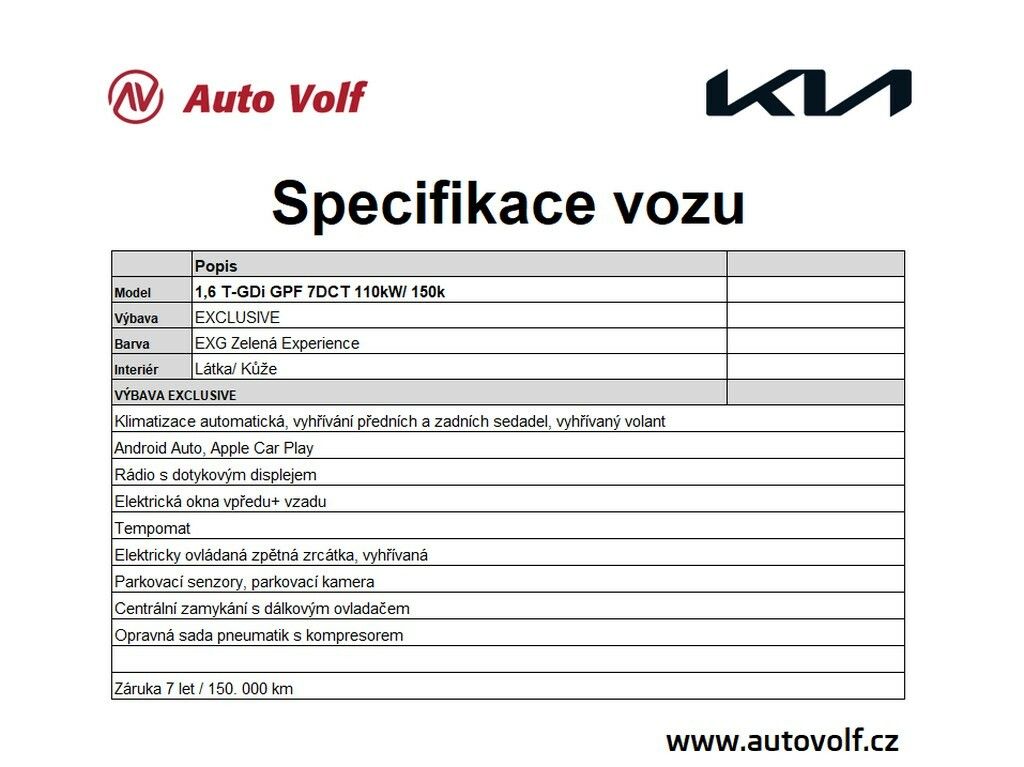 Kia Sportage, EXCLUSIVE 1,6 T-GDi GPF 7DCT 1 - fotka 2