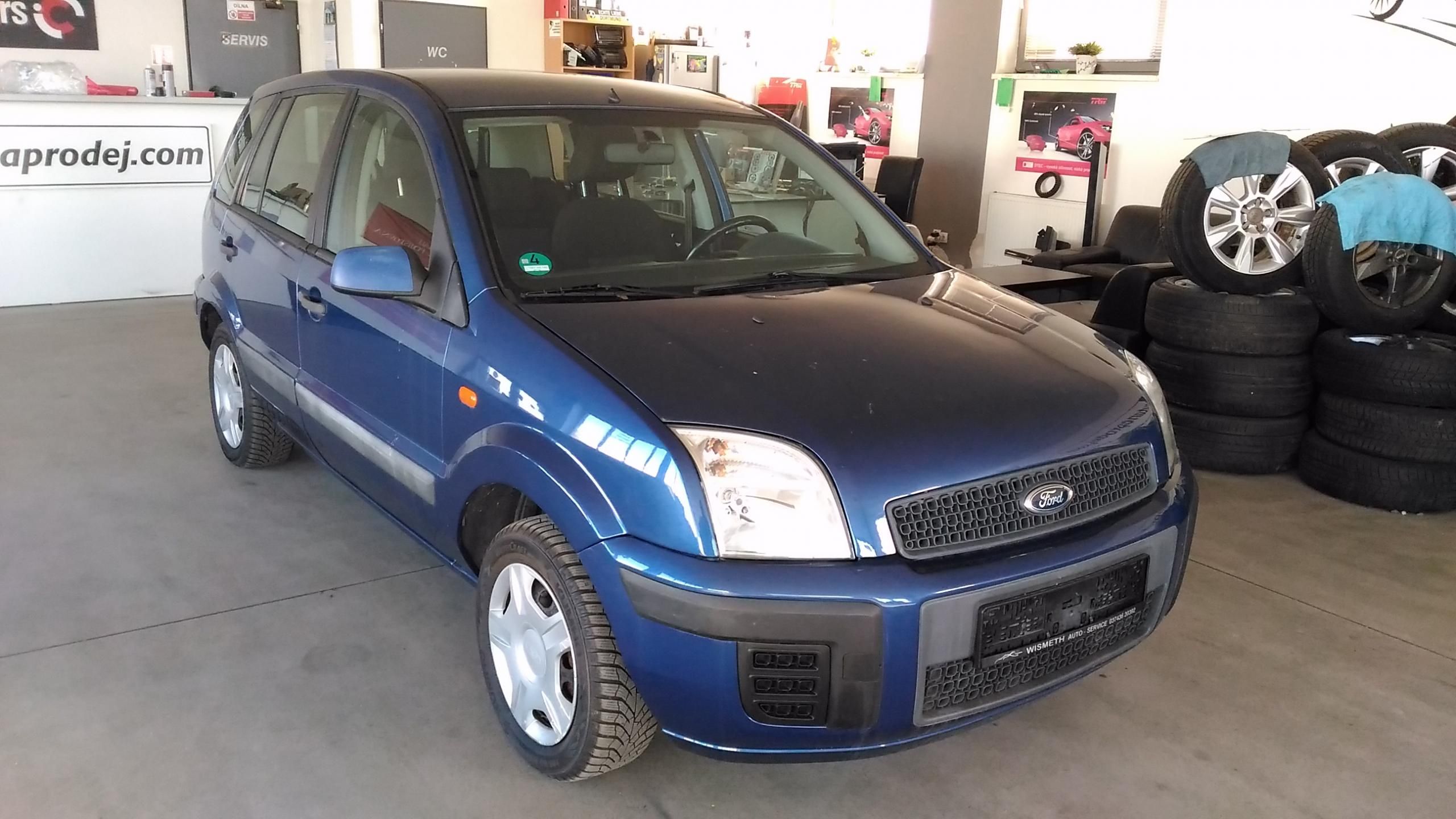 Ford Fusion, 1,4i,59KW,KLIMA,CD,EL.VÝBAVA