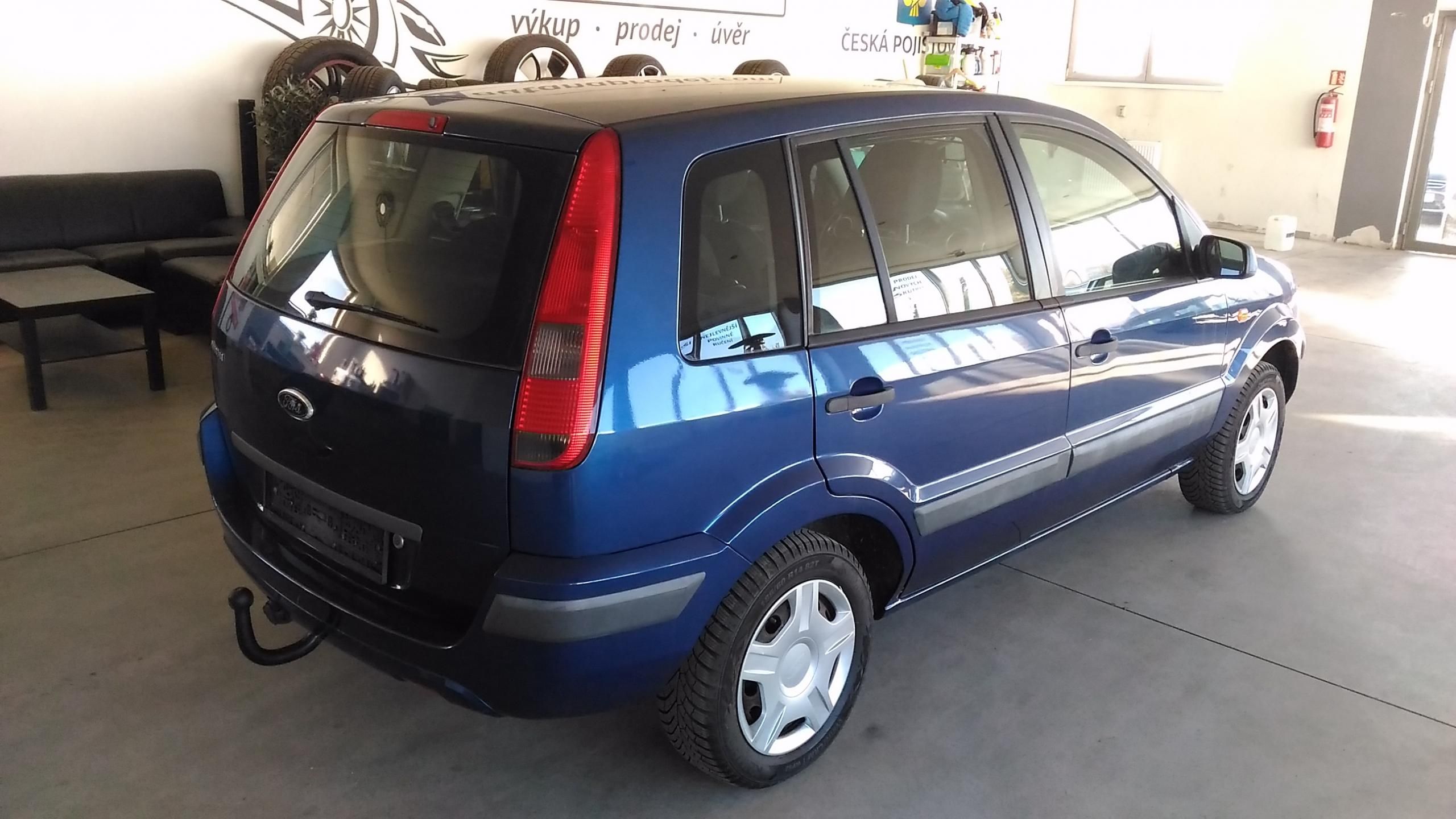 Ford Fusion, 1,4i,59KW,KLIMA,CD,EL.VÝBAVA - fotka 6