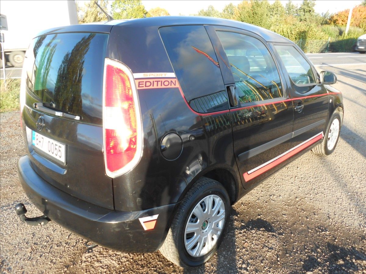 Škoda Roomster, 1,4 TDI  CZ Serviska Panorama - fotka 3