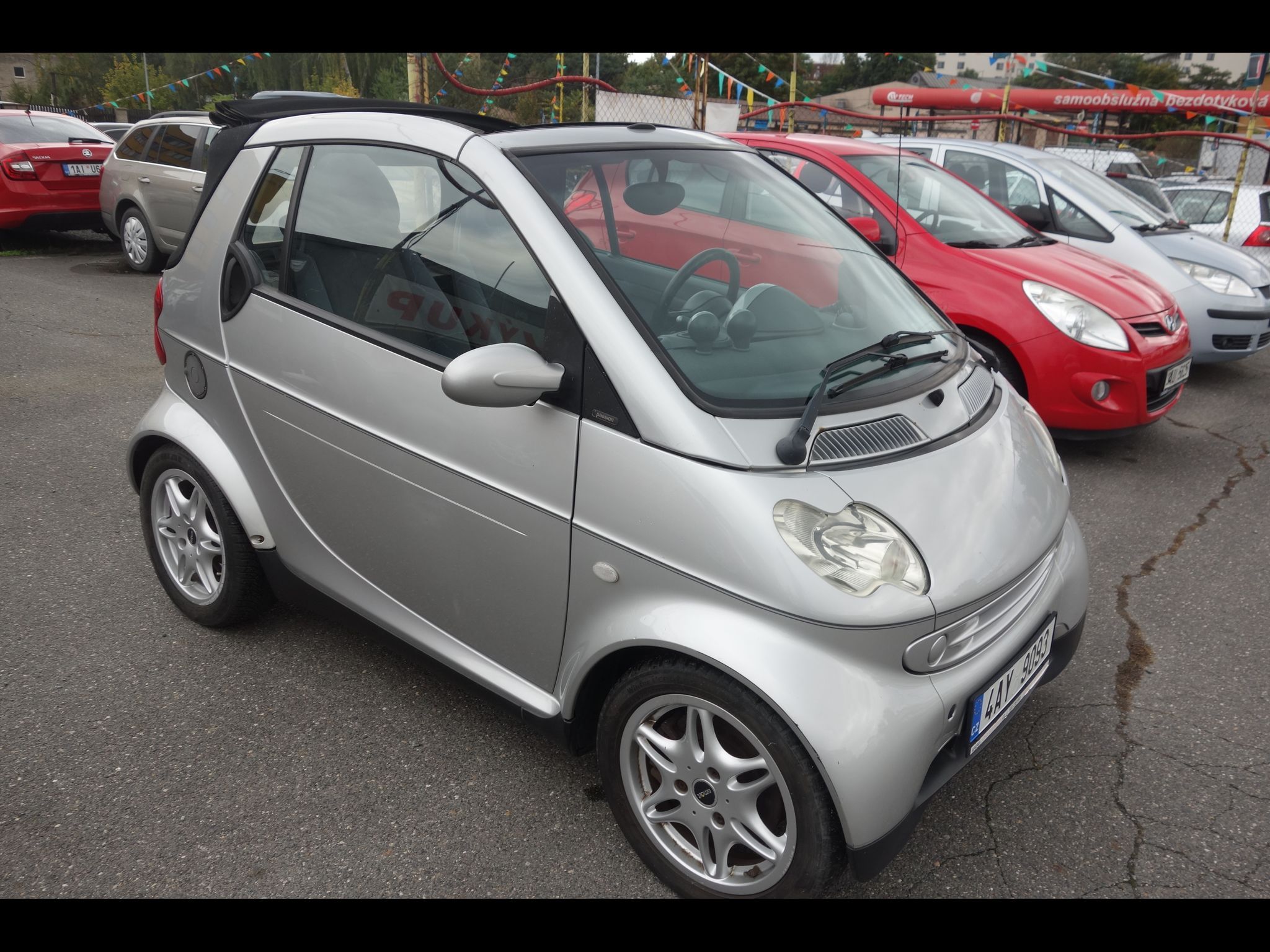 Smart Fortwo, 0,6i CABRIO AUTOMAT ! - fotka 4