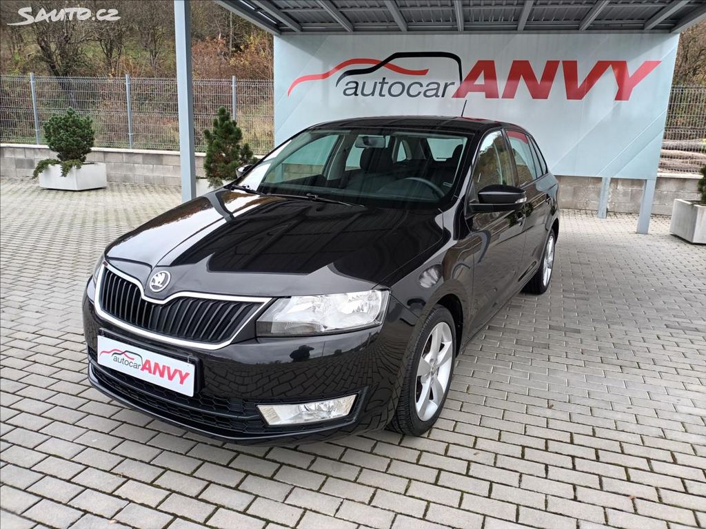 Škoda Rapid, 1,2 TSI,66KW,KLIMA,VÝHŘEV,KOLA