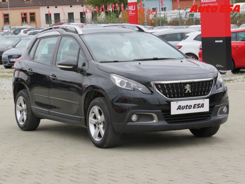 Peugeot 2008, 1.2PT,AC,tempo,park.čidla
