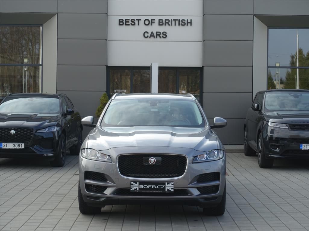 Jaguar F-Pace, 3,0 d Portfolio,1Maj,ČR,DPH