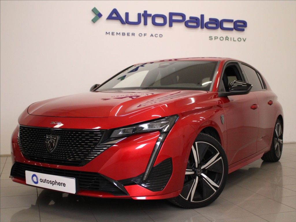 Peugeot 308, 1,2 PT 96kW AT GT Záruka ČR