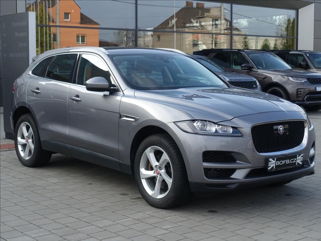 Jaguar F-Pace, 3,0 d Portfolio,1Maj,ČR,DPH - fotka 5