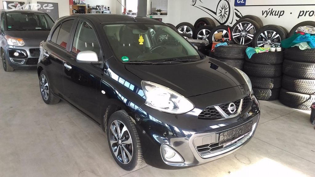 Nissan Micra, 1,2I 59KW,AUTOMAT,NAVI,ALU,SER
