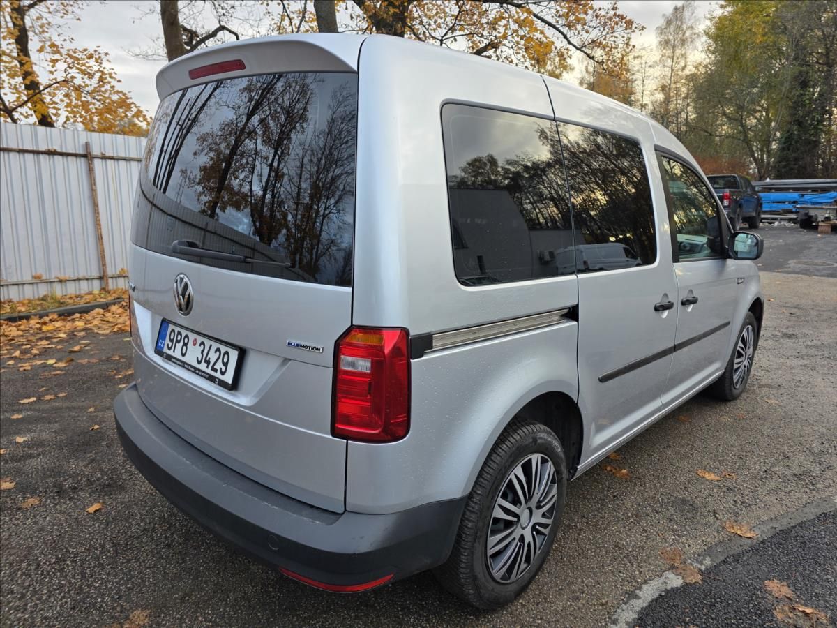 Volkswagen Caddy, 1.4 81KW CNG 5.MÍST KLIMA - fotka 6
