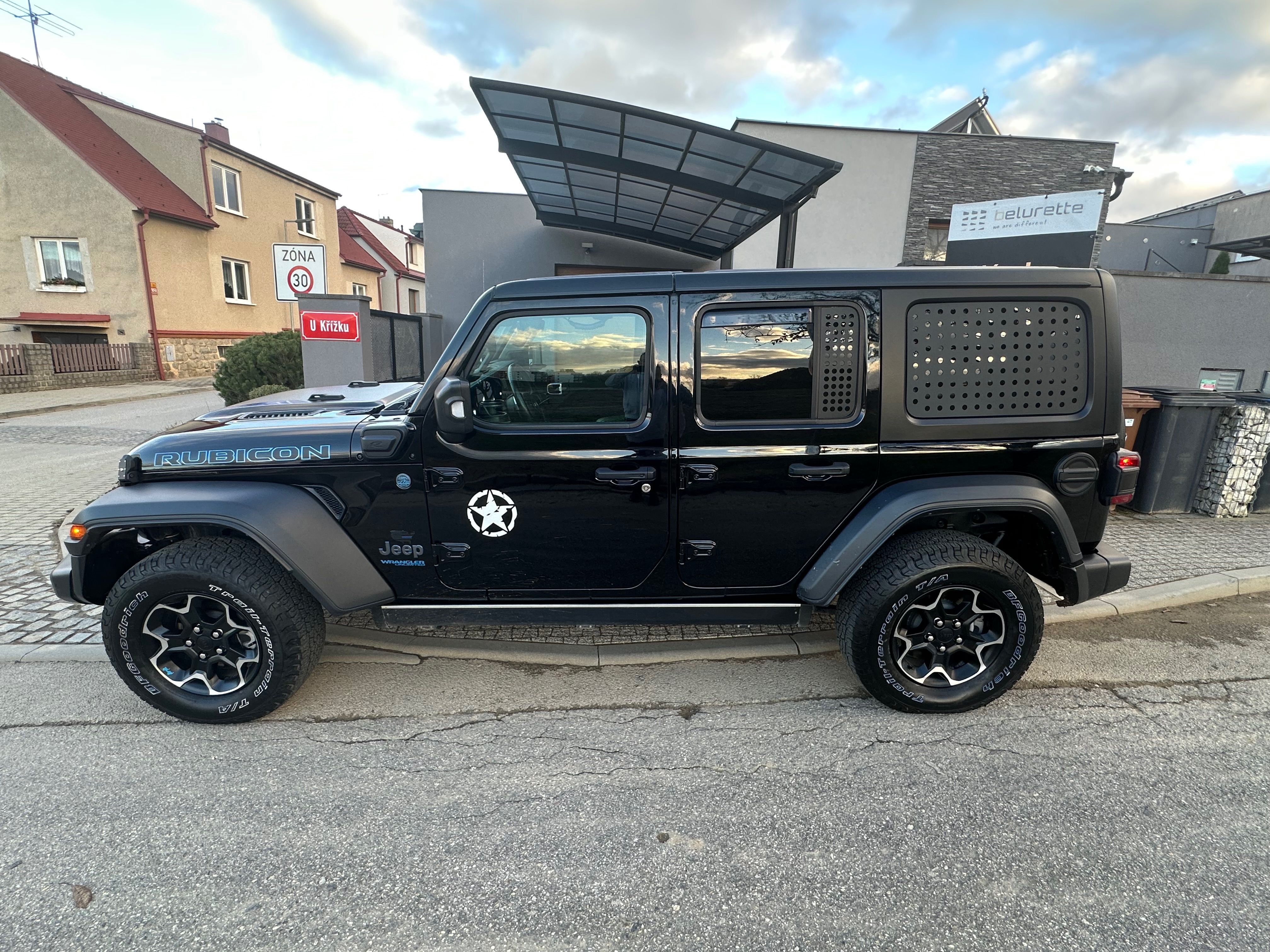 Jeep Wrangler, Rubicon 4XE TOP STAV, ZÁRUKA
