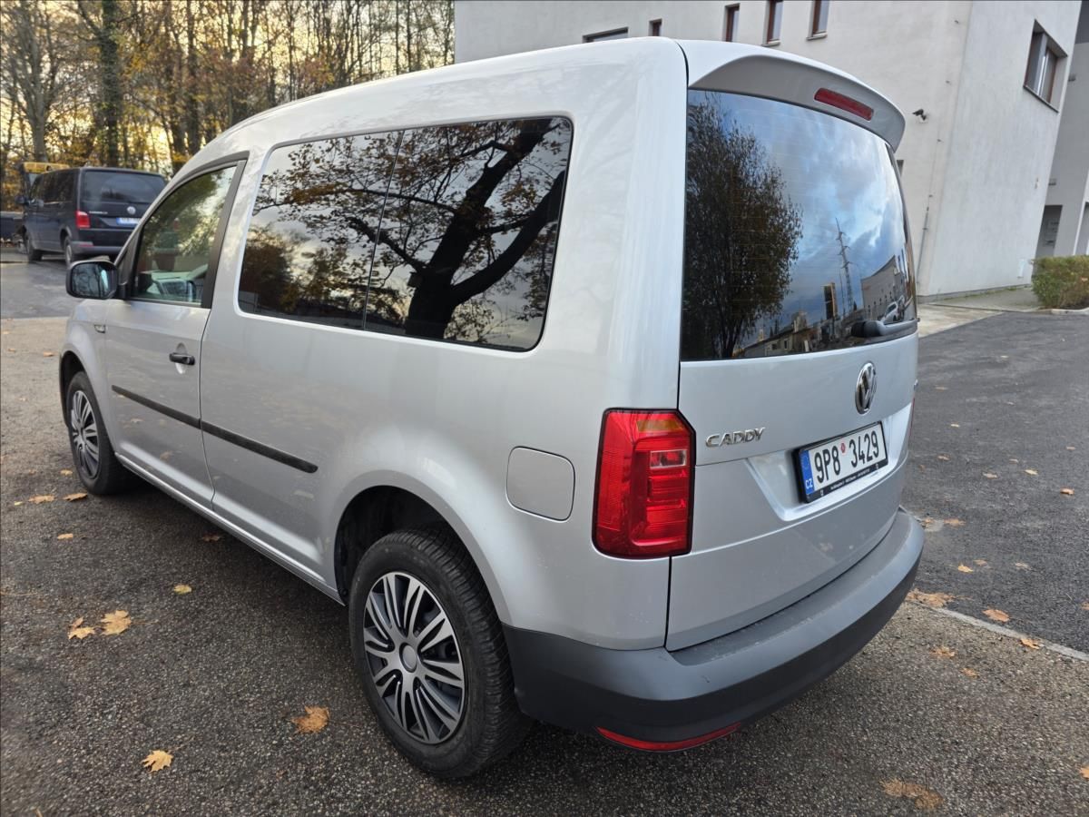 Volkswagen Caddy, 1.4 81KW CNG 5.MÍST KLIMA - fotka 4