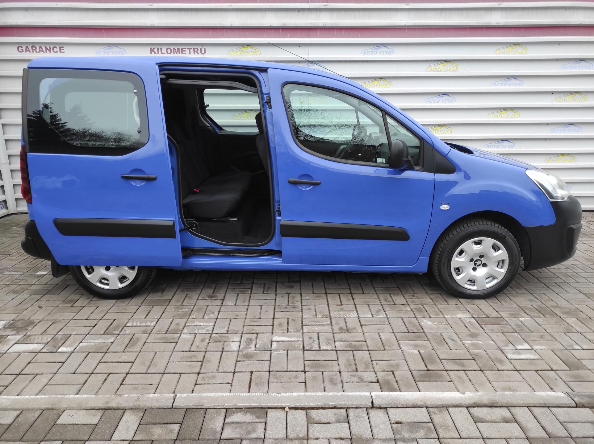 Peugeot Partner Tepee, 1,6 BlueHDi ACTIVE,ČR,Tempomat - fotka 2