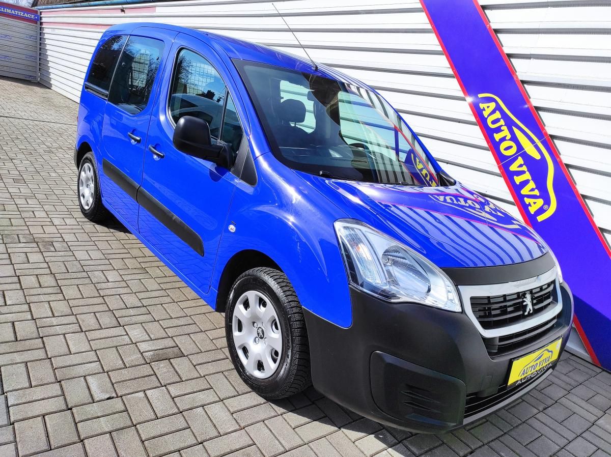 Peugeot Partner Tepee, 1,6BlueHDi Top KM,ACTIVE,ČR
