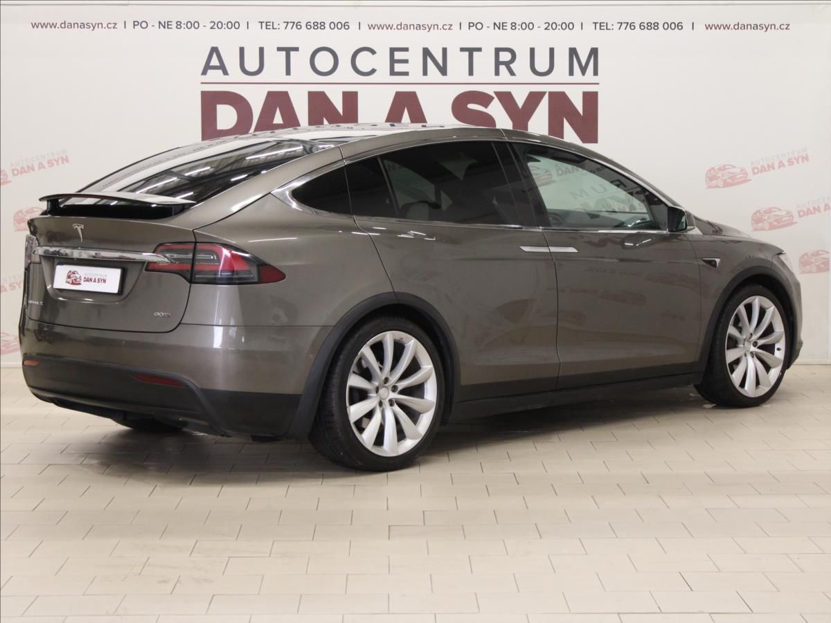 Tesla Model X, DUAL 90kWh 386KW TOP STAV - fotka 4