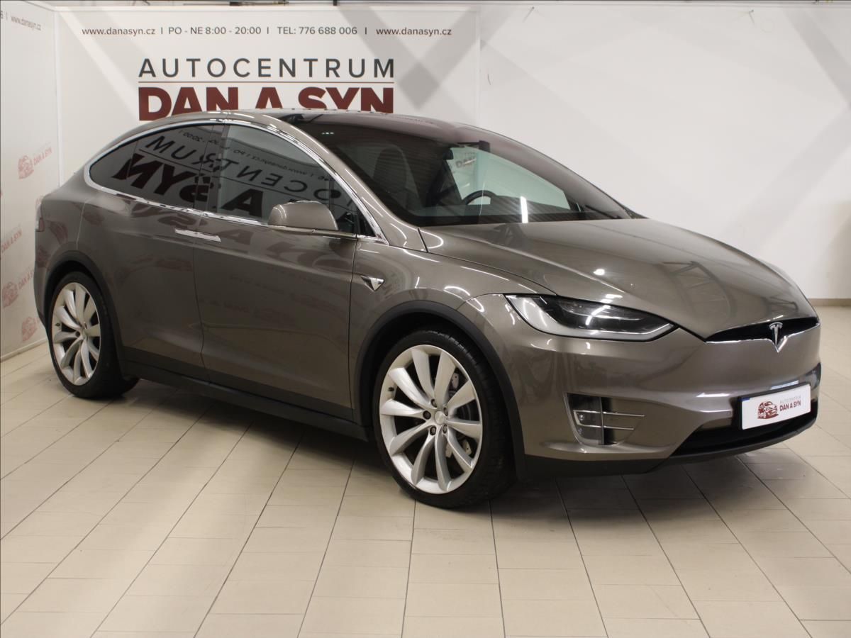 Tesla Model X, DUAL 90kWh 386KW TOP STAV - fotka 3