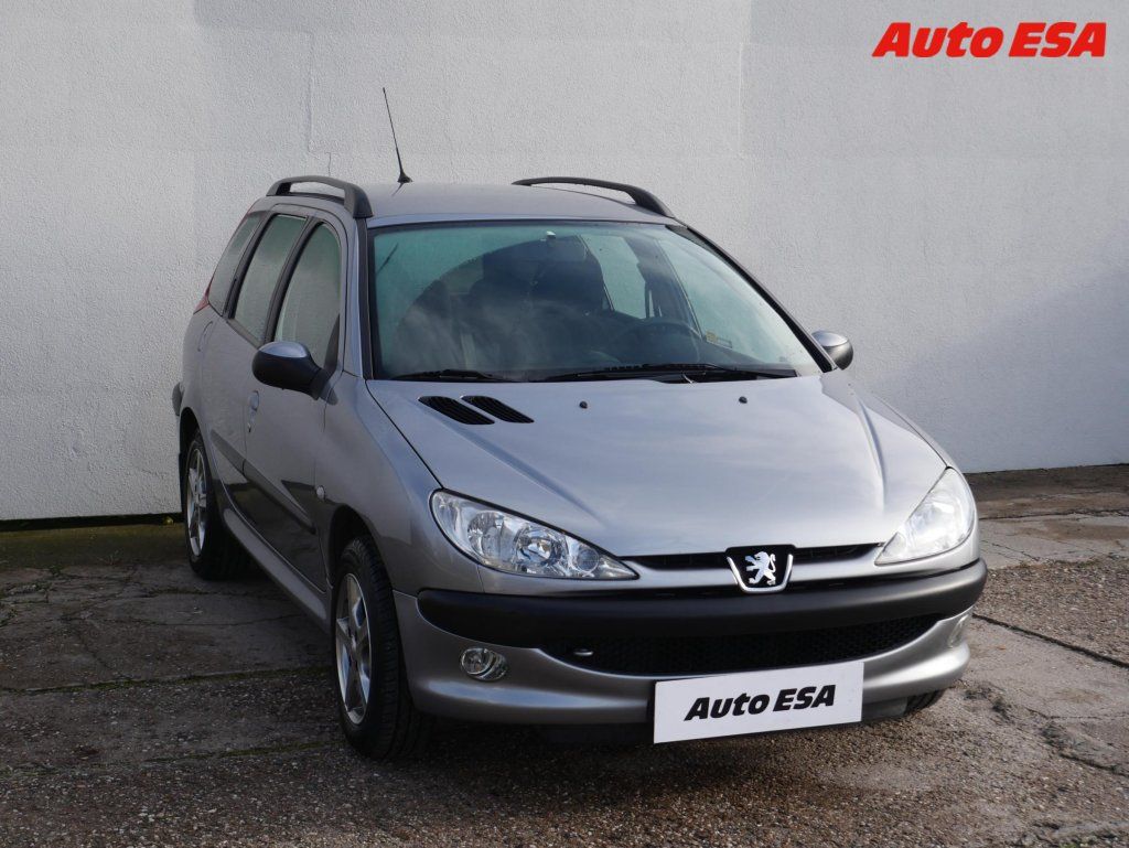 Peugeot 206, 1.4 HDi,2.maj,ČR,TZ