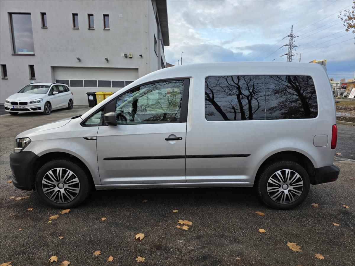 Volkswagen Caddy, 1.4 81KW CNG 5.MÍST KLIMA - fotka 3
