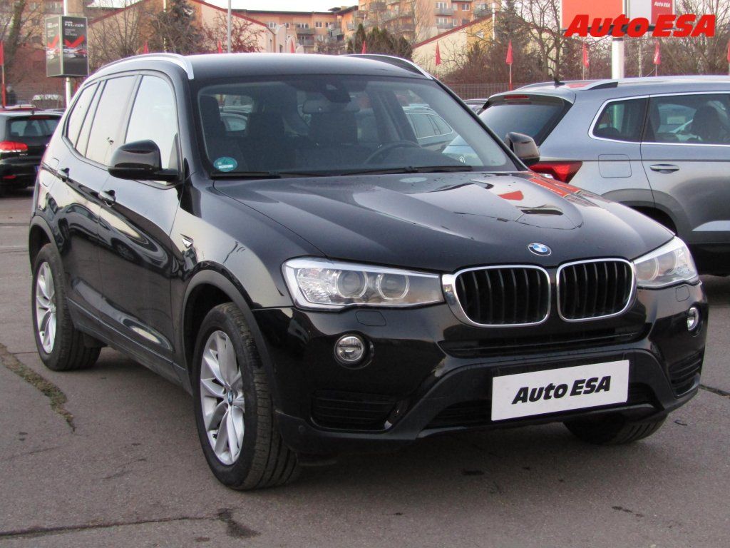 BMW X3, 2.0 D xDrive20d,AT,kůže