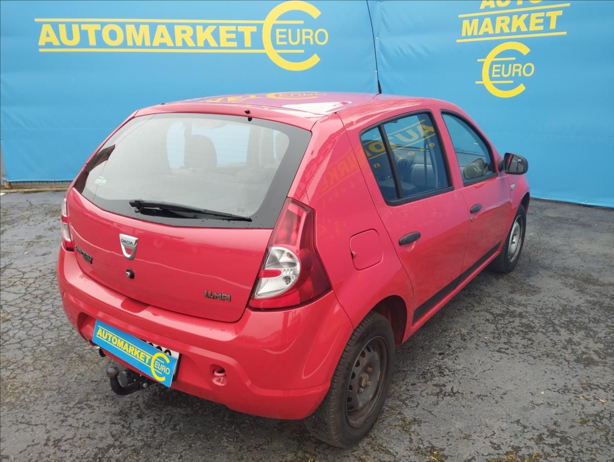 Dacia Sandero, 1,4 MPi 55KW - fotka 4