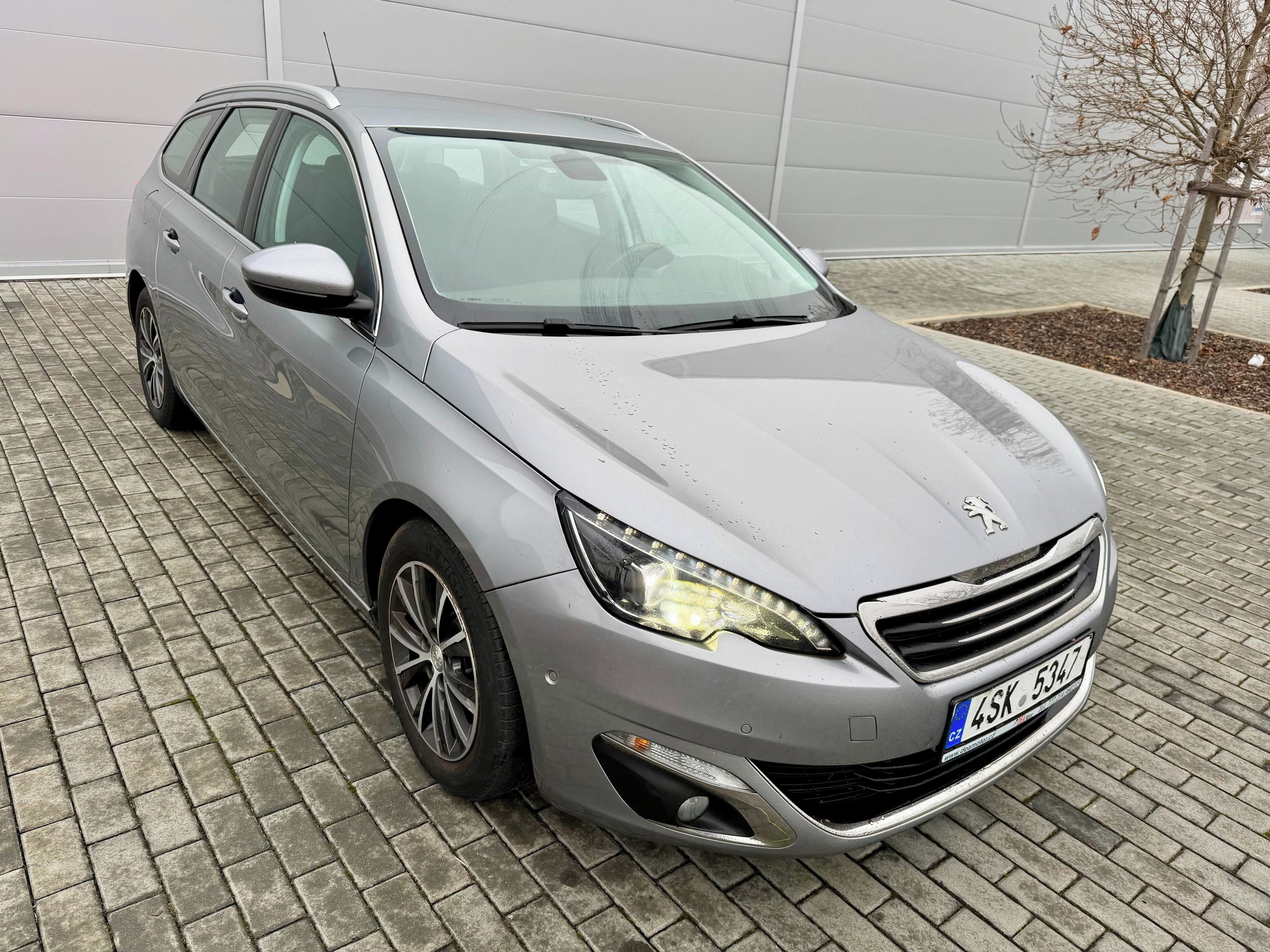 Peugeot 308, 1.6 BLUE HDI ALLURE KOUP. ČR