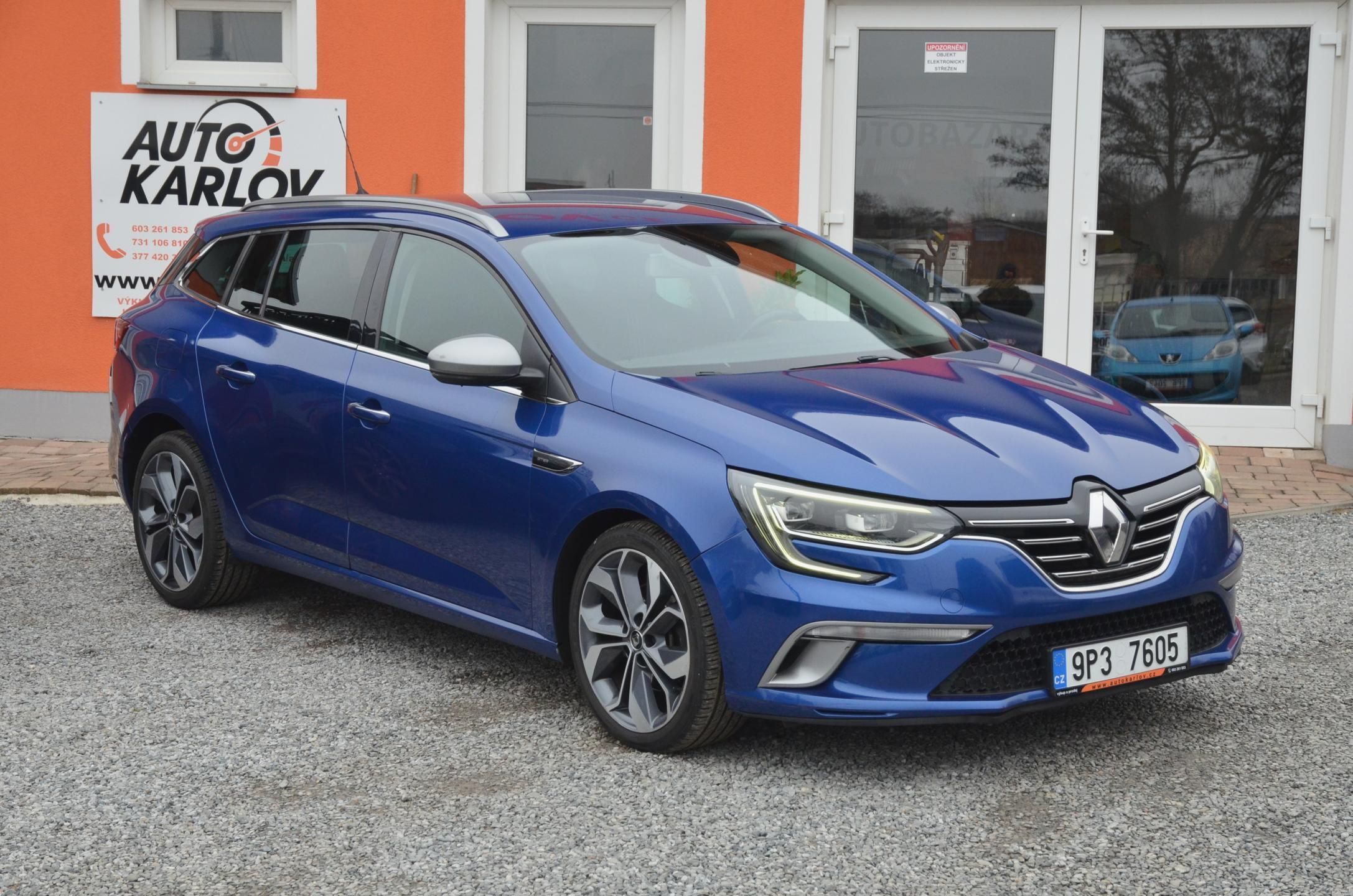 Renault Mégane, 1.6 DCi 96kW GT LINE / LED