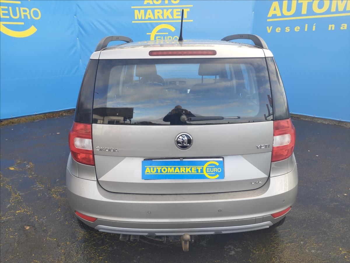 Škoda Yeti, 2,0 TDi 81KW ČR, DPH - fotka 5