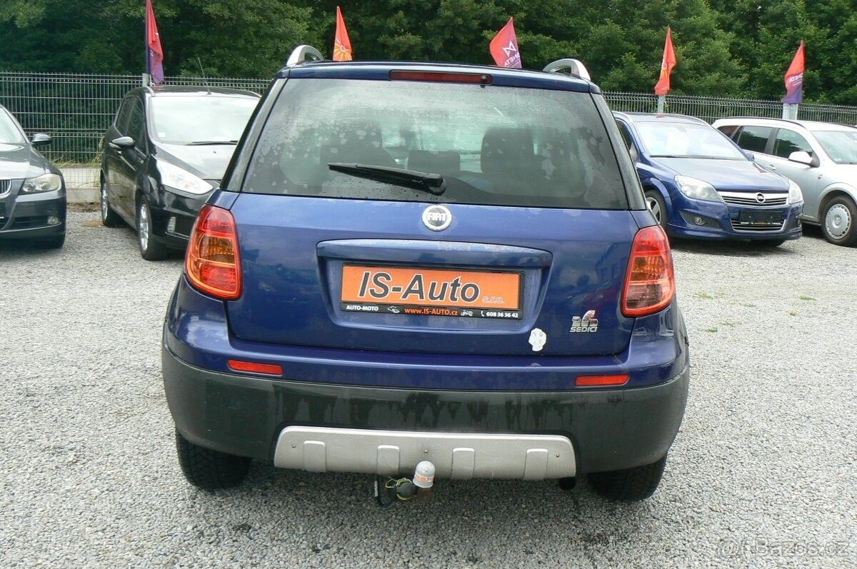 Fiat Sedici, 1,9 JTD Multijet -4x4 - fotka 4