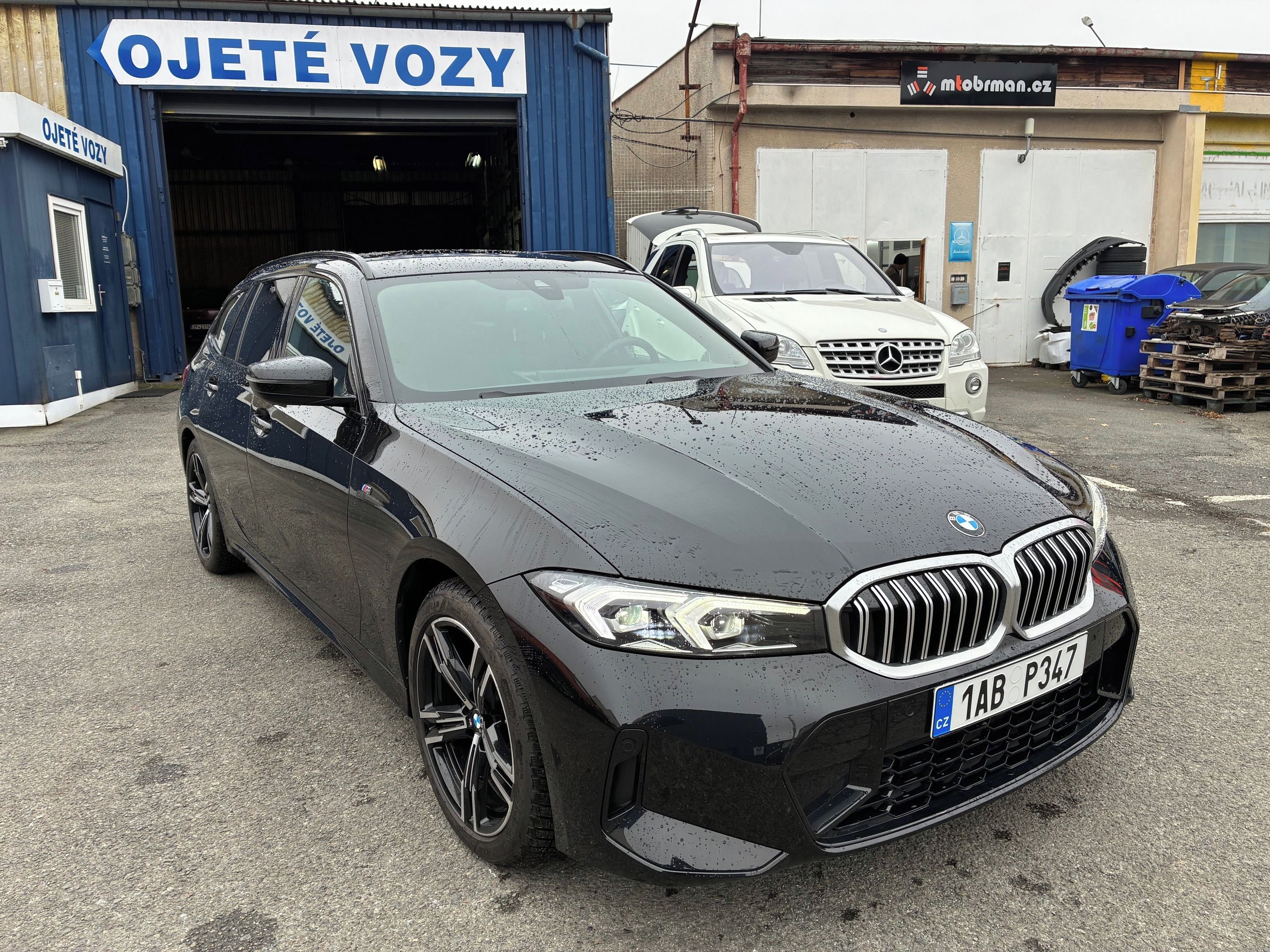 BMW Řada 3, 320 Touring M-Paket po servisu