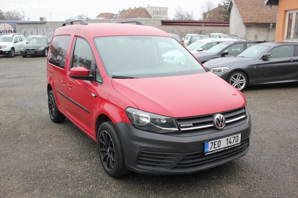 Volkswagen Caddy, 1.4 TGI, 81 kW, koupeno v ČR