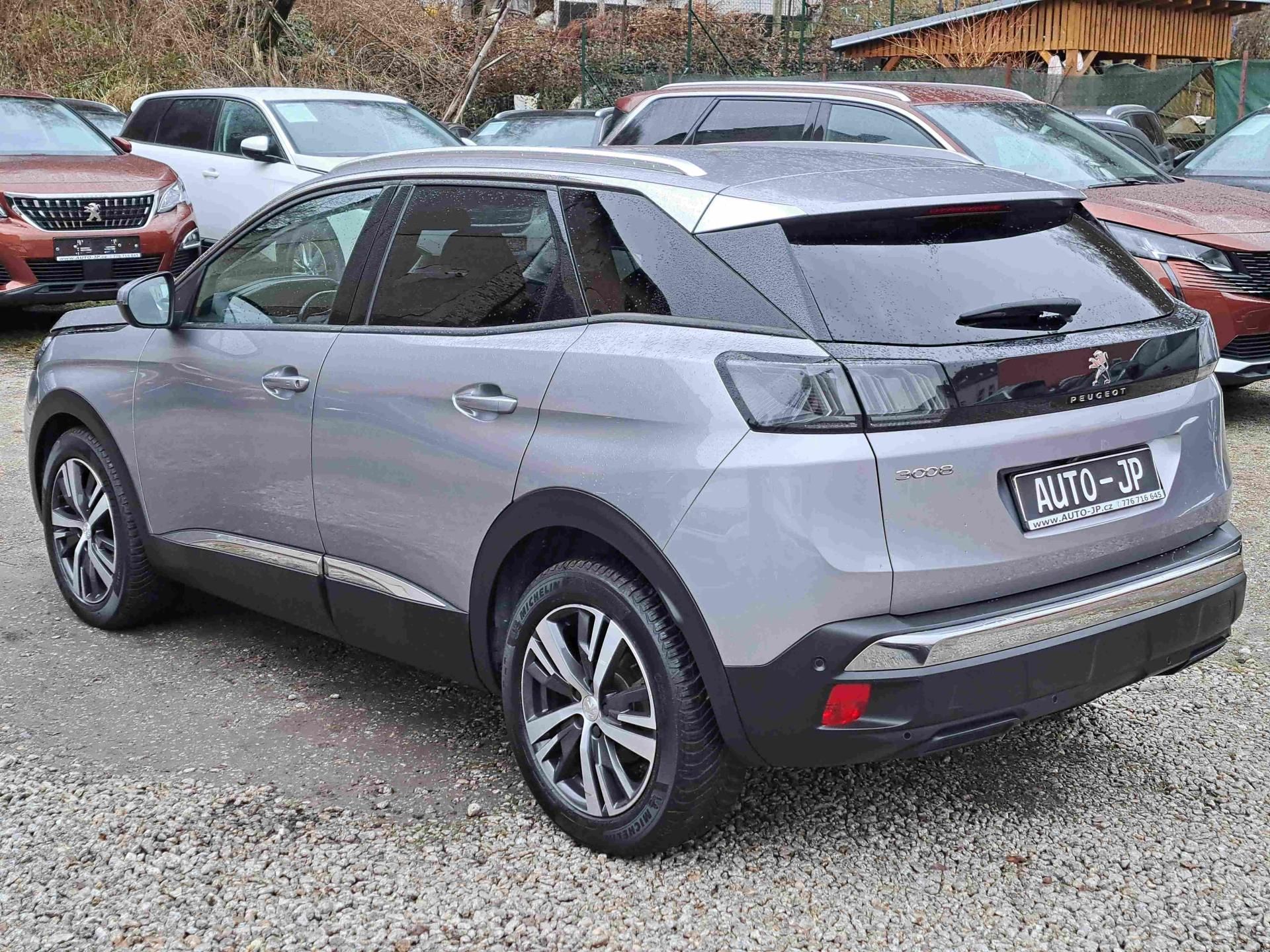 Peugeot 3008, 1,2 PT ALLURE LED ALU PDC NAVI - fotka 5