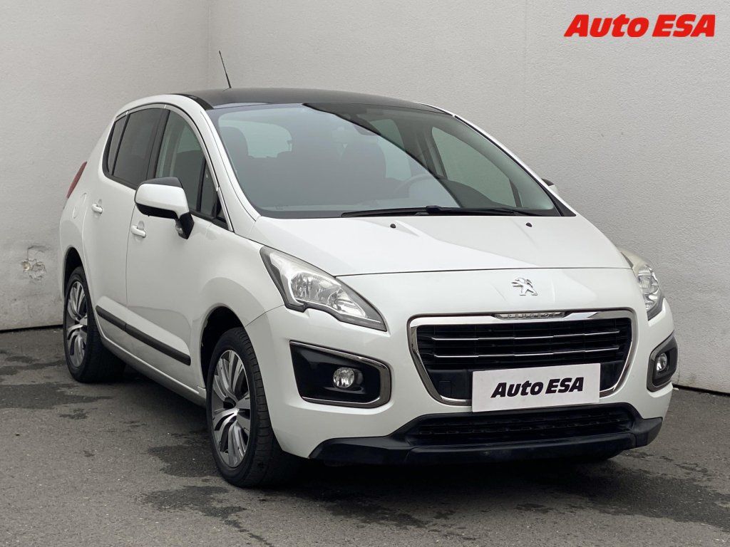 Peugeot 3008, 1.2 PT,ČR,AC,navi