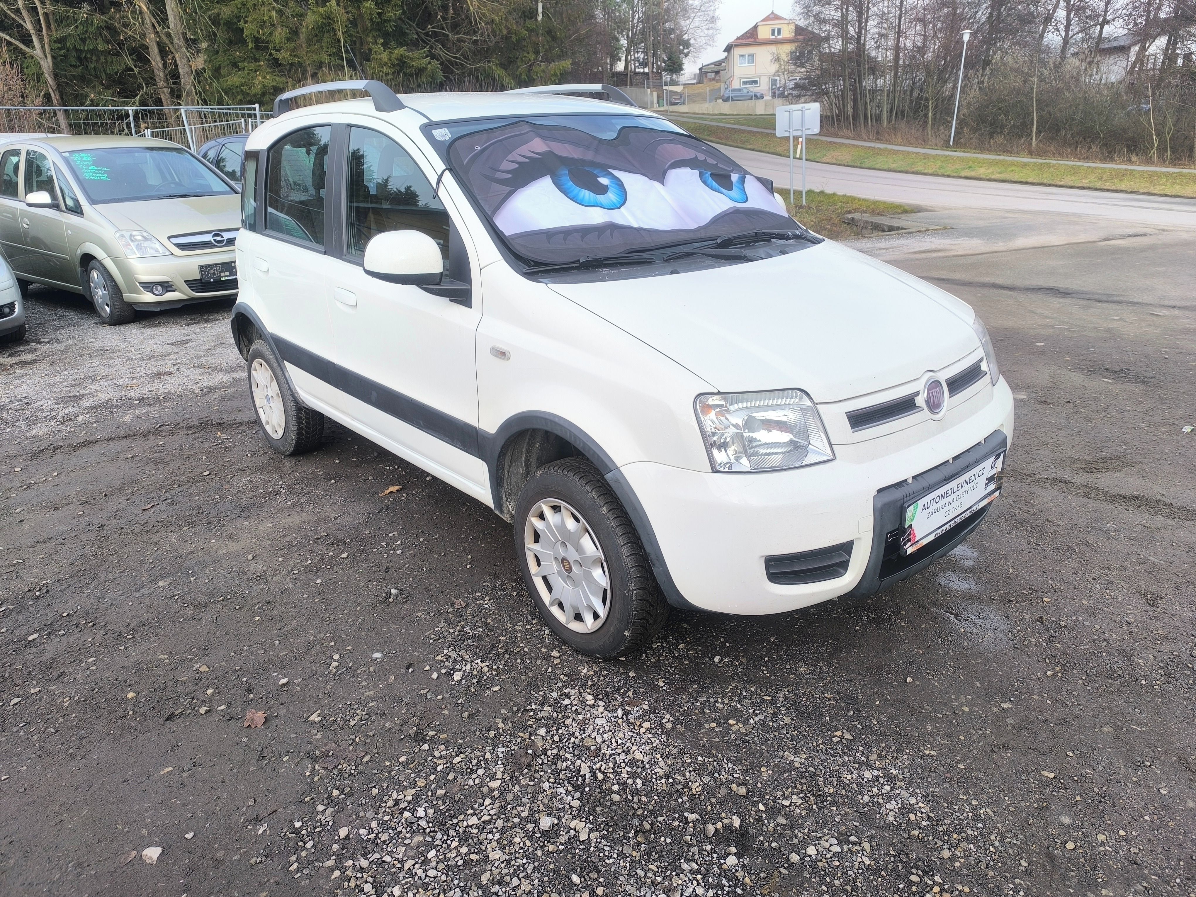 Fiat Panda, 4X4,KRÁSNÁ,KLIMA,SERVIS,1MAJ56