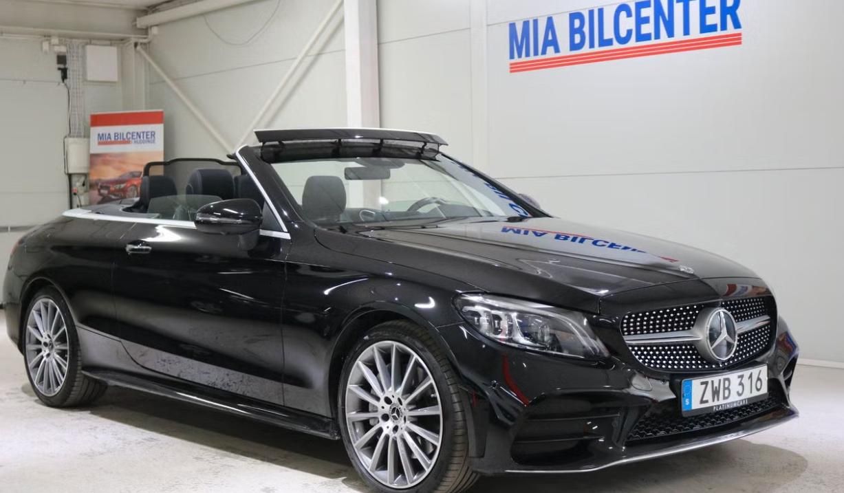 Mercedes-Benz Třídy C, 300 AMG 360 kamera Burmester