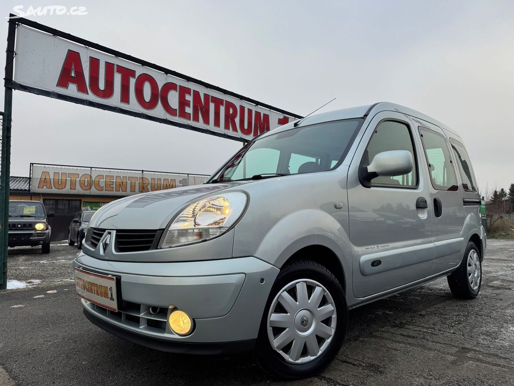 Renault Kangoo, 1,5 Dci  5 míst 1. majitel