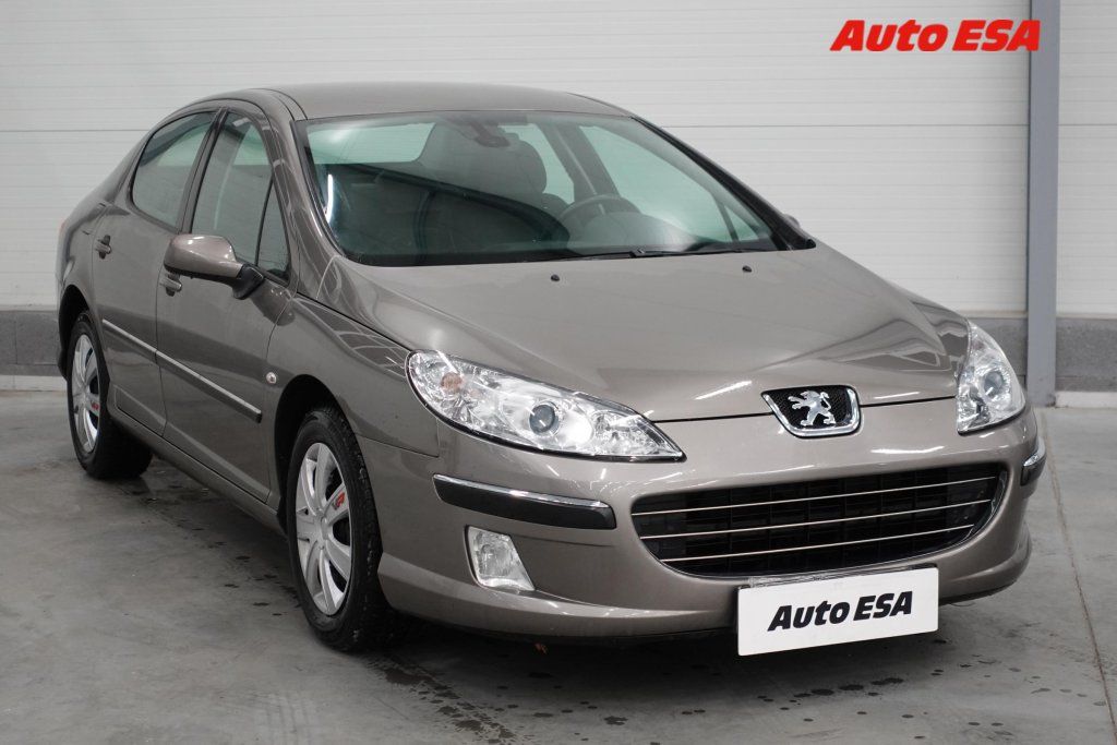 Peugeot 407, 3.0i,AC,kůže,park.asist