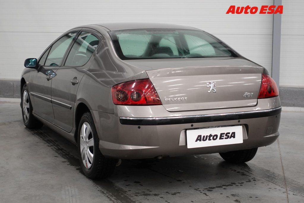 Peugeot 407, 3.0i,AC,kůže,park.asist - fotka 6