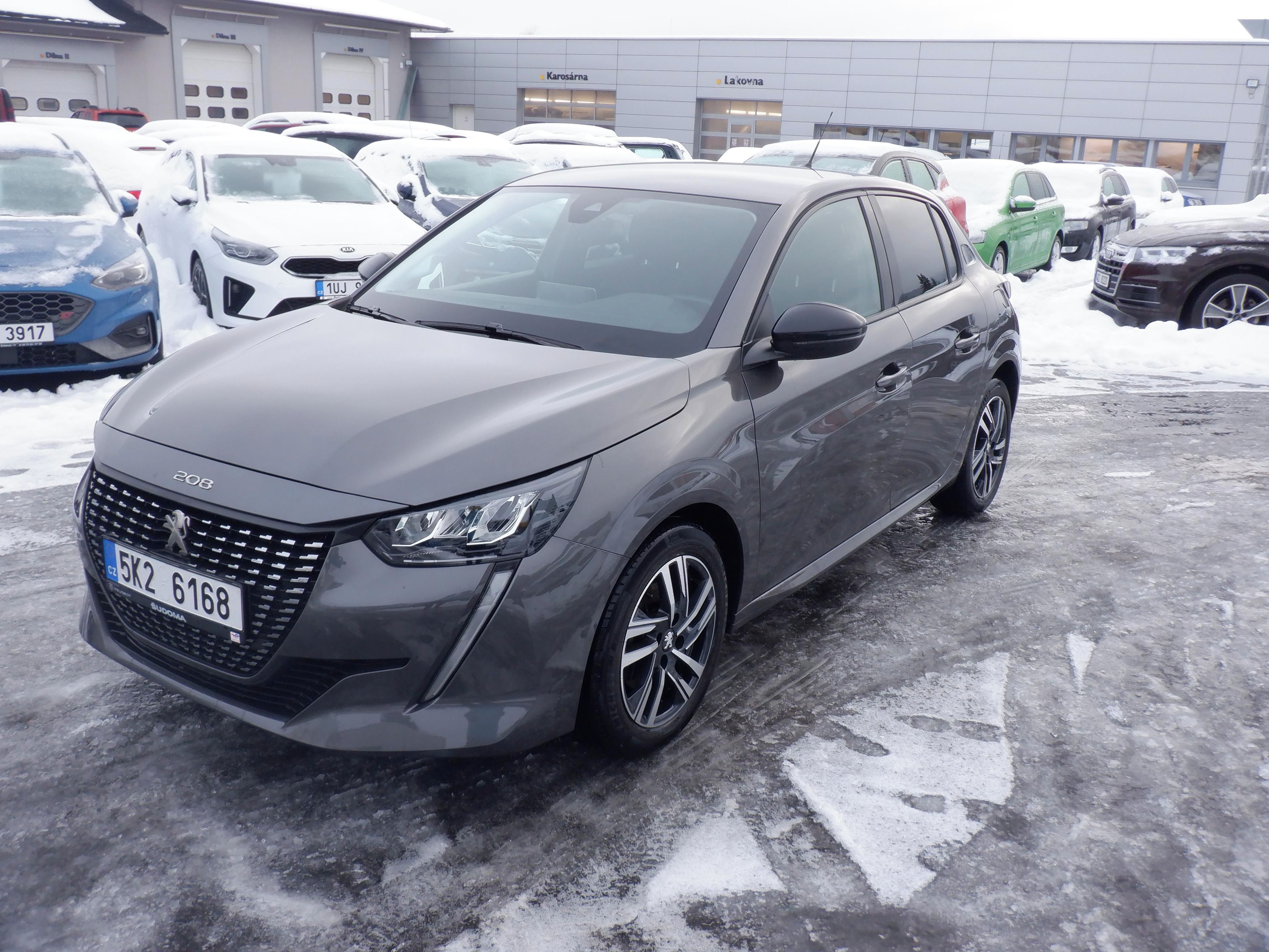 Peugeot 208, 1.5BlueHDi Allure,1.majitel,ČR