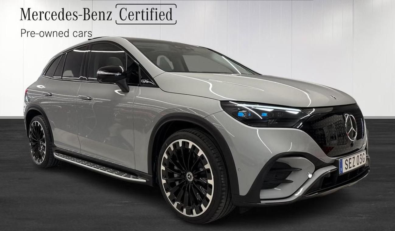 Mercedes-Benz EQE, 500 4M AMG 360k. Bílý interiér - fotka 2